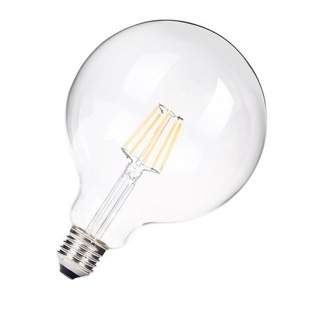 Bec LED G125 RFAN, E27, Lumina Calda, 3000K, 8W