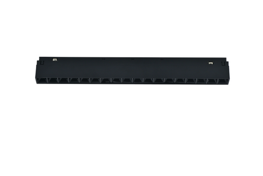 Grila LED Sina Magnetica Incastrata, Lumina Neutra, 18W, Negru