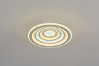 Lustra LED RFAN, Model 5217, 3 Tipuri de Lumina, 60W, Alb